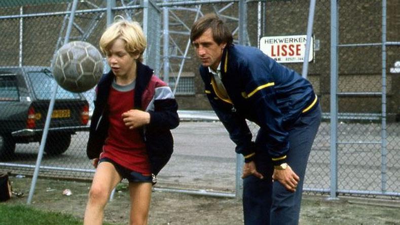 Jordi Cruyff dan Johan Cruyff.